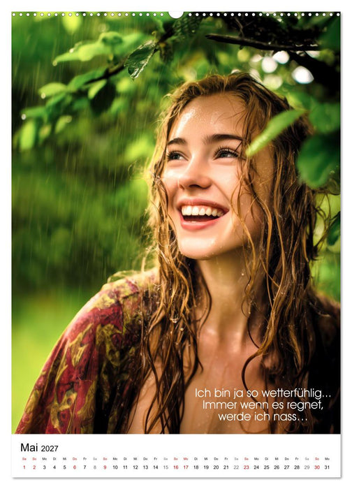 Wetter, nimm es mit Humor (CALVENDO Wandkalender 2027)