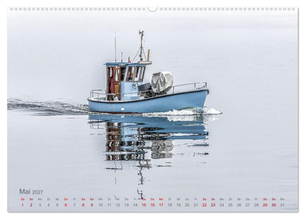 Küstenglück - Ein fotografischer Streifzug entlang der Nordsee (CALVENDO Wandkalender 2027)