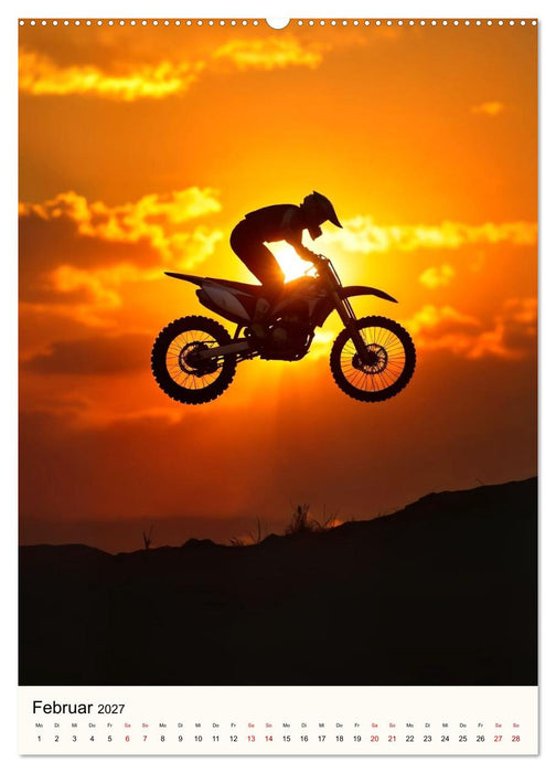 Kickstart the Year - Dirt, Speed und Adrenalin (CALVENDO Wandkalender 2027)