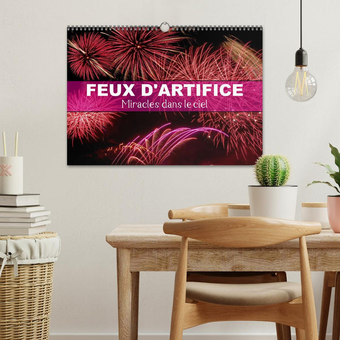 Feux d'Artifice - Miracles dans le ciel (CALVENDO Calendrier mensuel 2027)