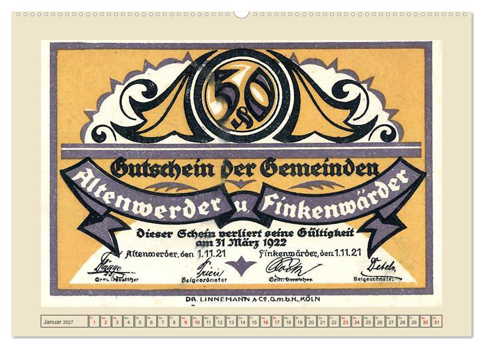 Gruß aus Finkenwerder (CALVENDO Premium Wandkalender 2027)