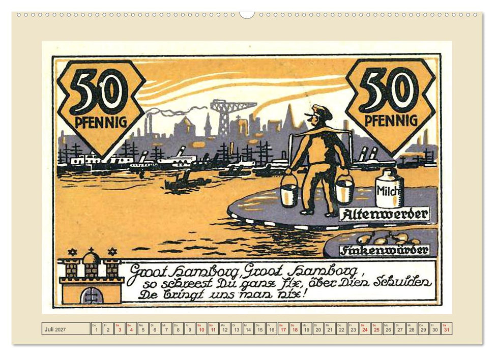 Gruß aus Finkenwerder (CALVENDO Premium Wandkalender 2027)