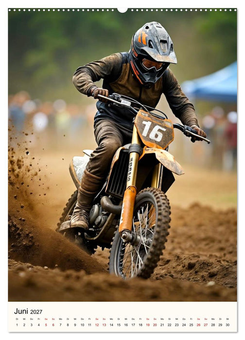 Kickstart the Year - Dirt, Speed und Adrenalin (CALVENDO Premium Wandkalender 2027)