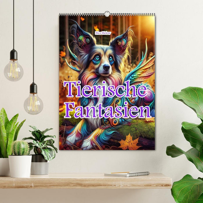 Tierische Fantasien (CALVENDO Wandkalender 2027)