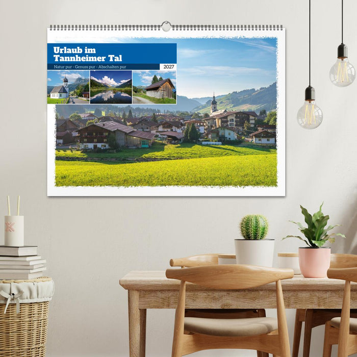 Urlaub im Tannheimer Tal (CALVENDO Wandkalender 2027)