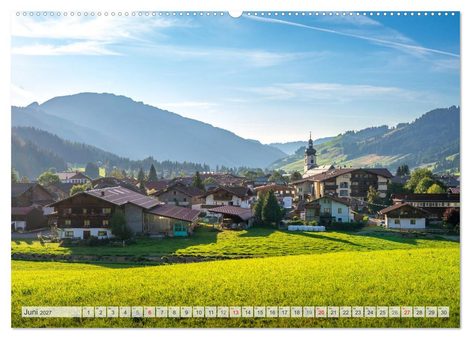 Urlaub im Tannheimer Tal (CALVENDO Wandkalender 2027)
