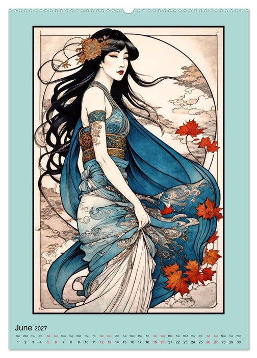 Women's Images of the Belle Époque (CALVENDO Premium-Calendar 2027)