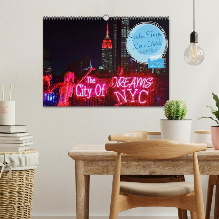 Sechs Tage New York (CALVENDO Wandkalender 2027)