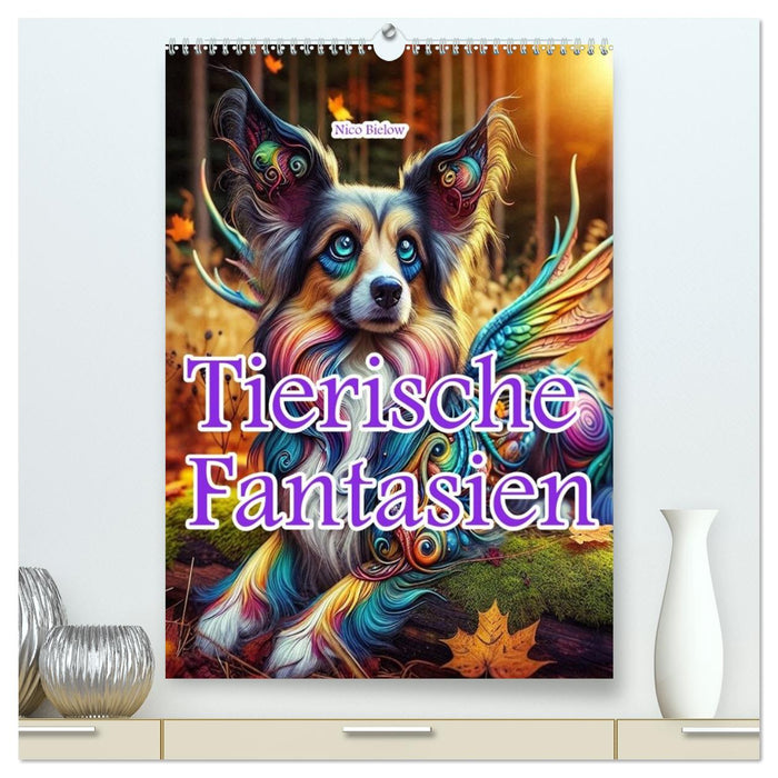 Tierische Fantasien (CALVENDO Premium Wandkalender 2027)