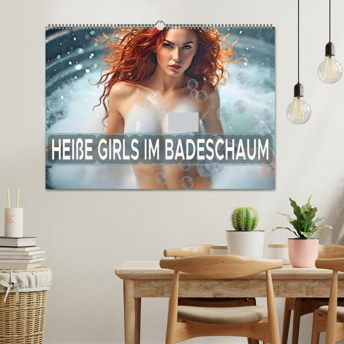 Heiße Girls im Badeschaum (CALVENDO Wandkalender 2027)