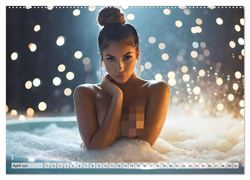Heiße Girls im Badeschaum (CALVENDO Wandkalender 2027)