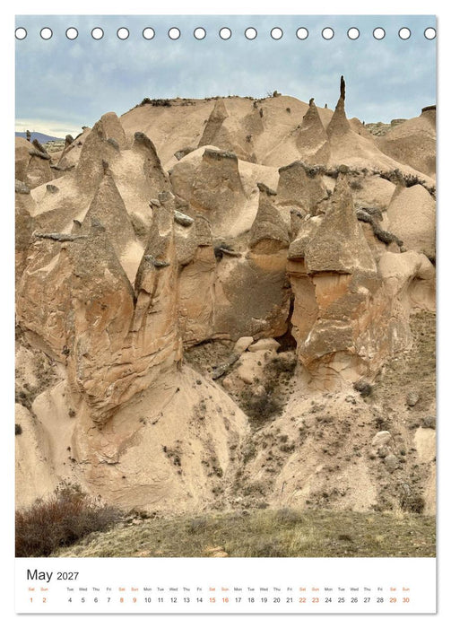 Cappadocia: Caves - Valleys - Balloons (CALVENDO Monthly Calendar 2027)