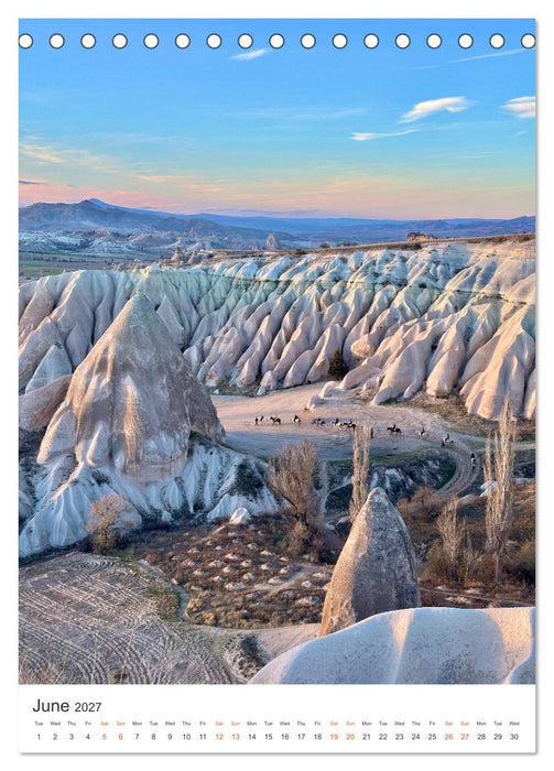 Cappadocia: Caves - Valleys - Balloons (CALVENDO Monthly Calendar 2027)