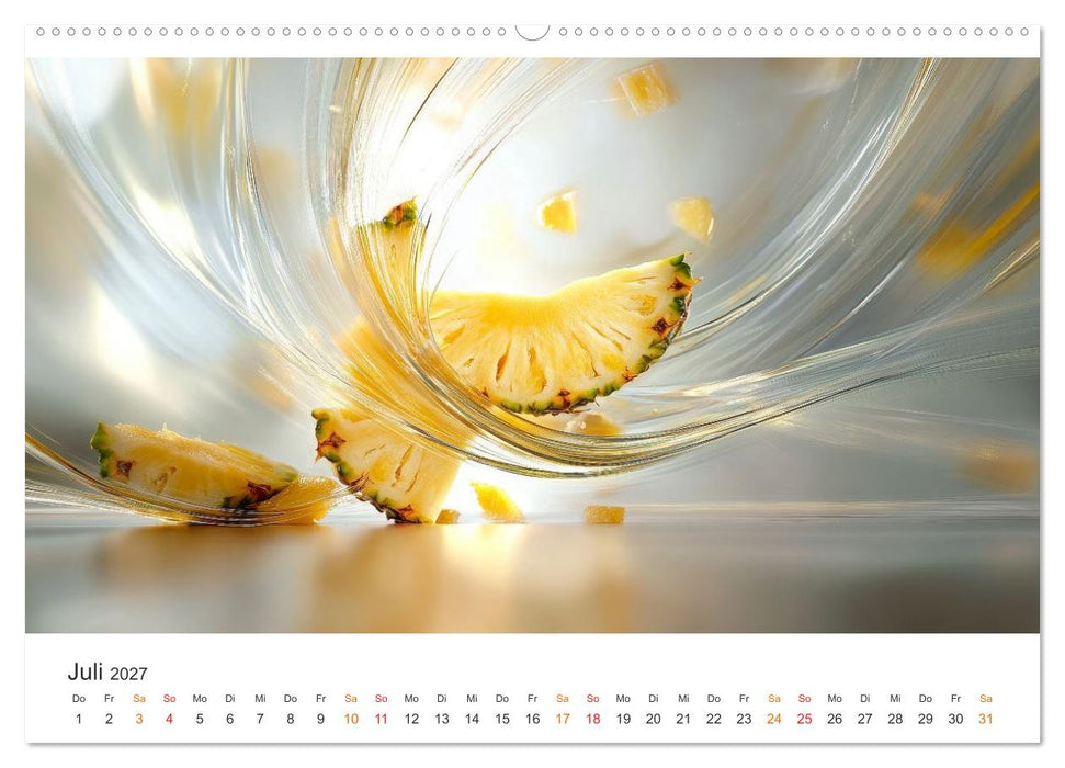 Gartenkalender - Symphonie aus Obst und Fantasie (CALVENDO Premium Wandkalender 2027)