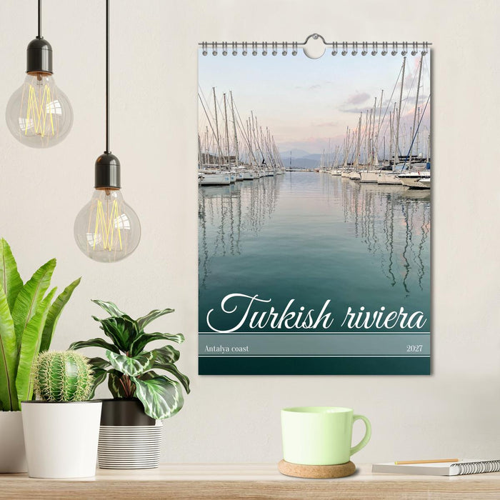 Turkish riviera - Antalya coast (CALVENDO Monthly Calendar 2027)