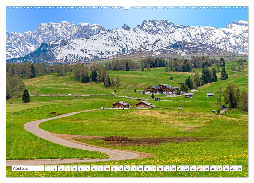 Südtirol – Von Bozen bis zum Pragser Wildsee (CALVENDO Premium Wandkalender 2027)