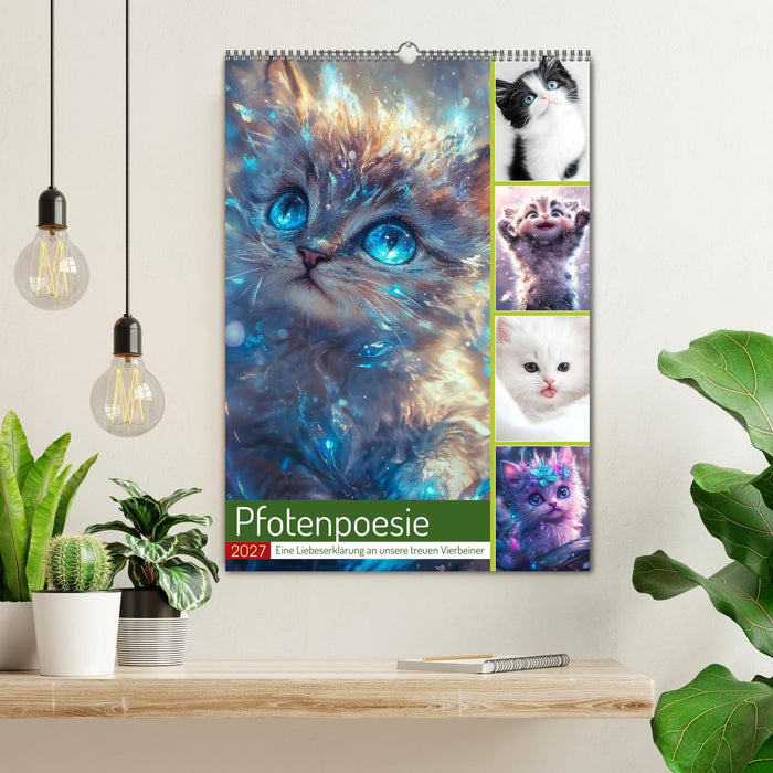 Pfotenpoesie (CALVENDO Wandkalender 2027)