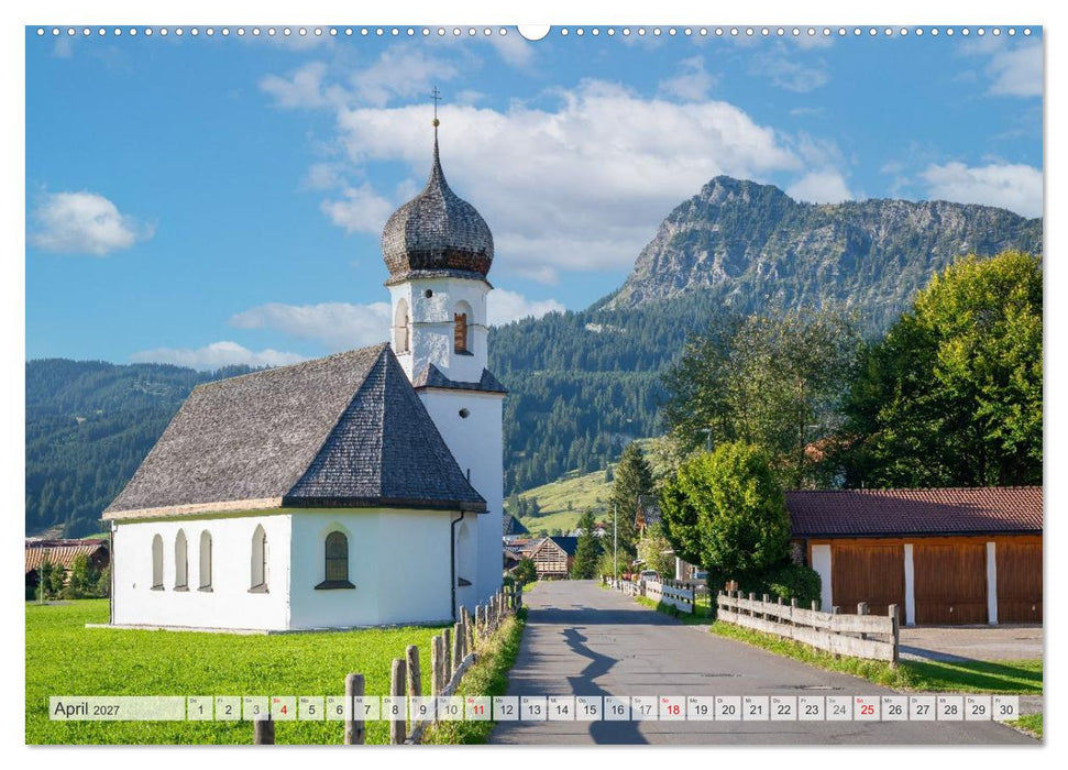 Urlaub im Tannheimer Tal (CALVENDO Premium Wandkalender 2027)