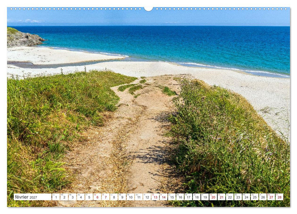 À la découverte de la Bretagne - En Finistère Sud (CALVENDO Calendrier mensuel 2027)