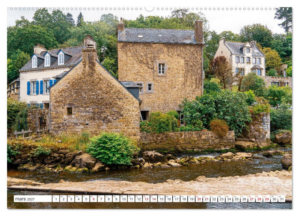 À la découverte de la Bretagne - En Finistère Sud (CALVENDO Calendrier mensuel 2027)