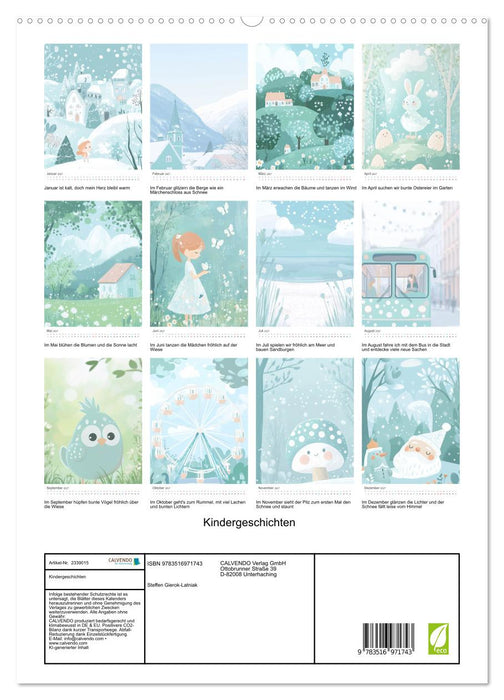 Kindergeschichten (CALVENDO Premium Wandkalender 2027)