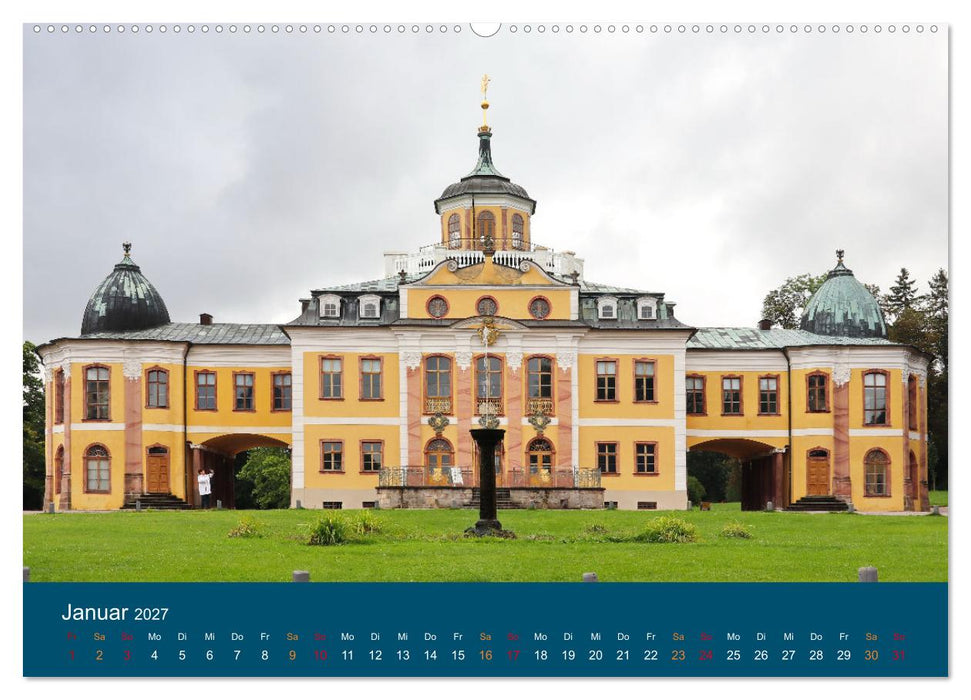 Thüringen, unterwegs in Weimar, Erfurt und Eisenach (CALVENDO Wandkalender 2027)
