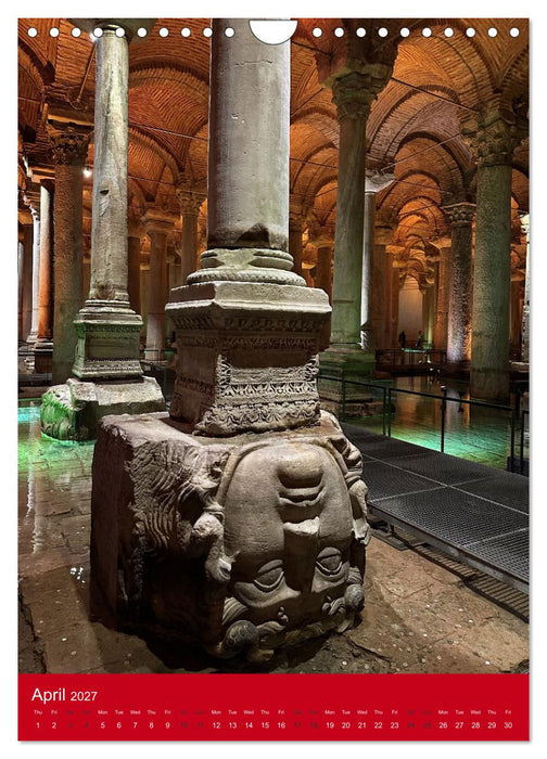 Hidden gems of Istanbul (CALVENDO Monthly Calendar 2027)