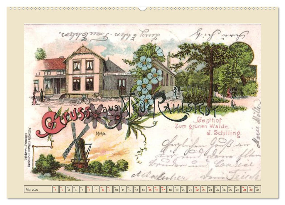 Gruß aus Alt-Rahlstedt (CALVENDO Premium Wandkalender 2027)