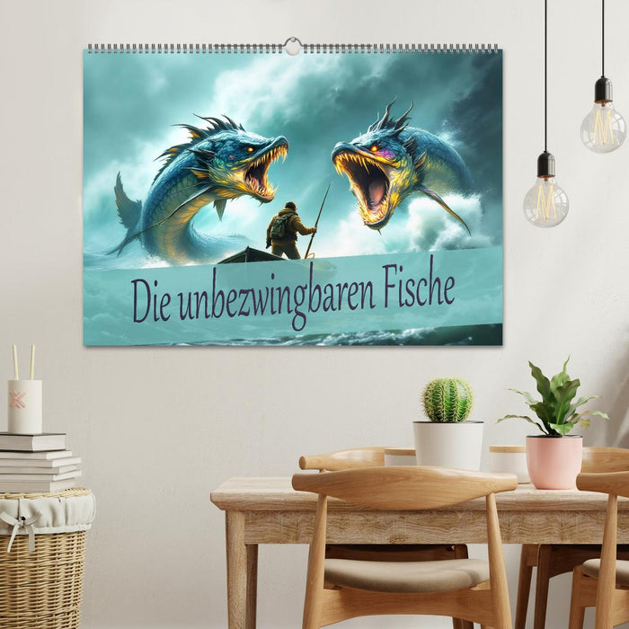 Die unbezwingbaren Fische (CALVENDO Wandkalender 2027)