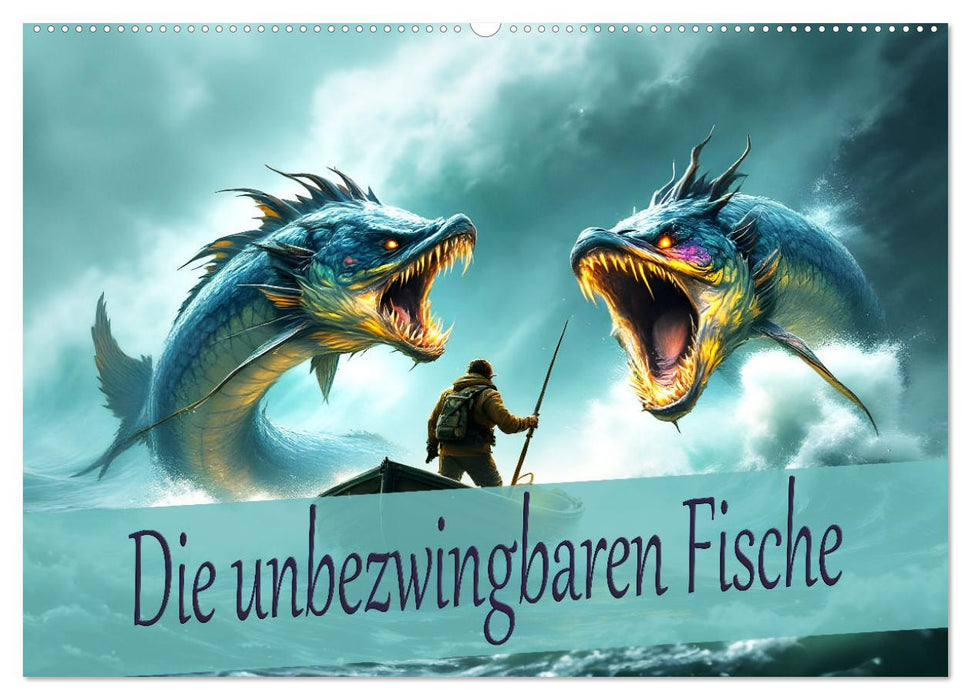 Die unbezwingbaren Fische (CALVENDO Wandkalender 2027)