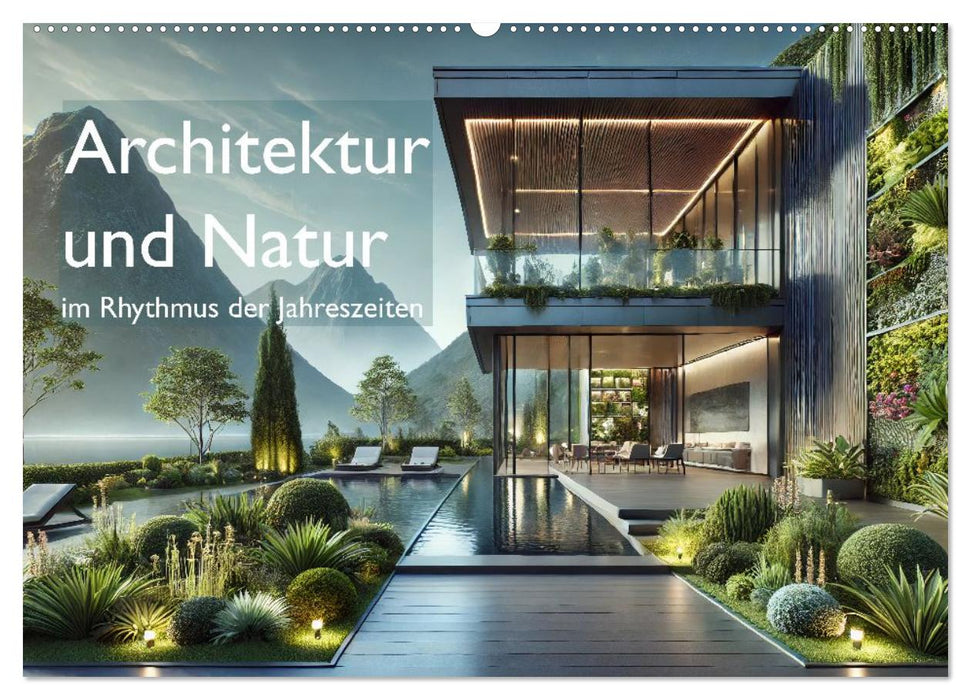 Architektur und Natur im Rhythmus der Jahreszeiten (CALVENDO Wandkalender 2027)