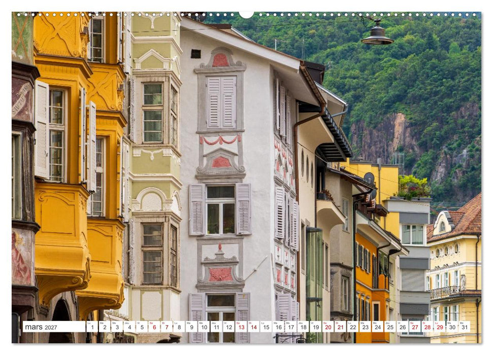 Sites incontournables au Tyrol du Sud (CALVENDO Calendrier supérieur 2027)