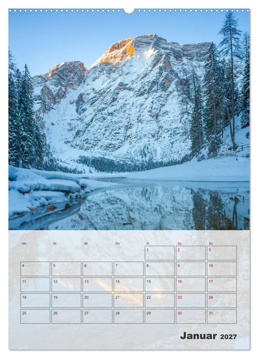Italien - von den Alpen bis zur Amalfiküste (CALVENDO Wandkalender 2027)
