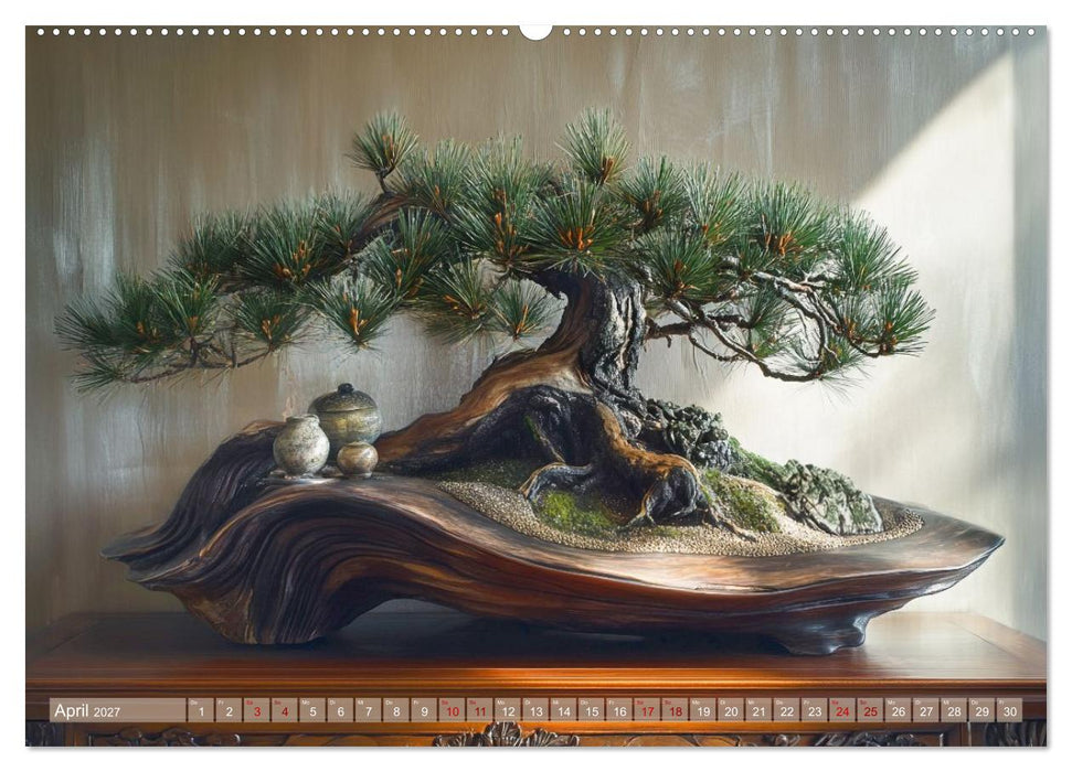 Bonsai, die formvollendete Kunst (CALVENDO Wandkalender 2027)