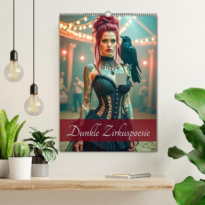 Dunkle Zirkuspoesie (CALVENDO Wandkalender 2027)