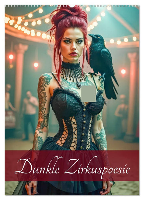 Dunkle Zirkuspoesie (CALVENDO Wandkalender 2027)