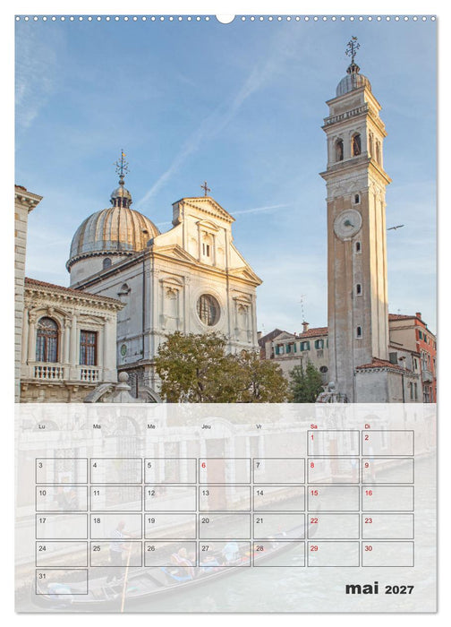 Italie - Des Dolomites à la côte amalfitaine (CALVENDO Calendrier supérieur 2027)