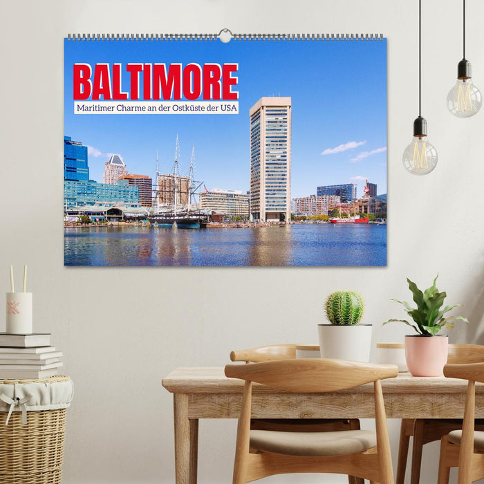 Baltimore. Maritimer Charme an der Ostküste der USA (CALVENDO Wandkalender 2027)