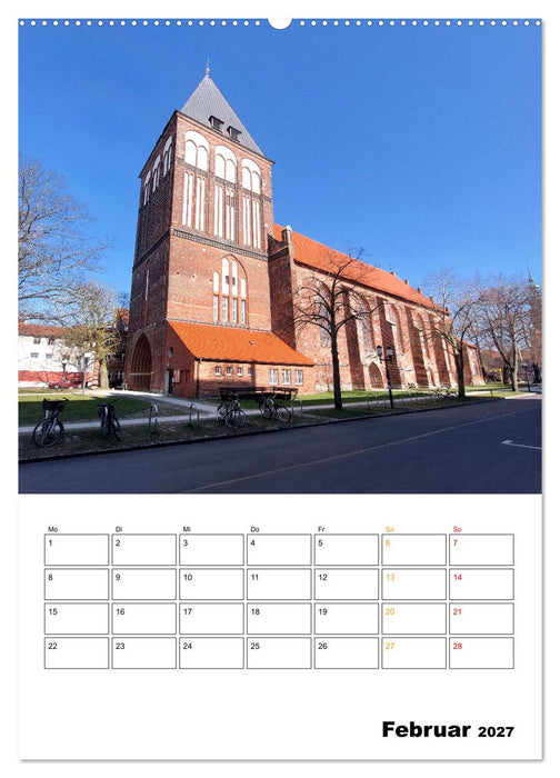 Greifswald - Ein Spaziergang (CALVENDO Wandkalender 2027)
