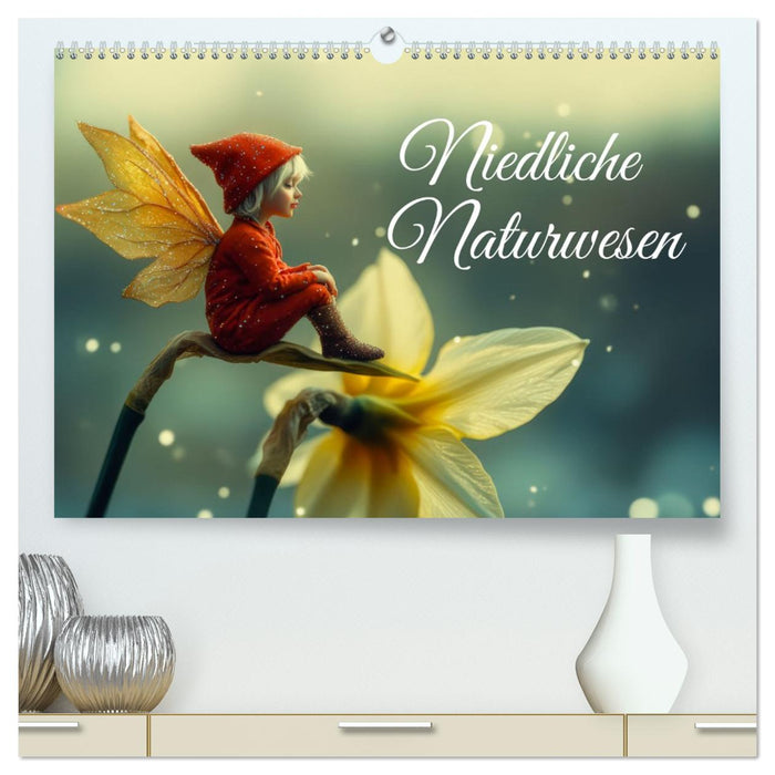 Niedliche Naturwesen (CALVENDO Premium Wandkalender 2027)