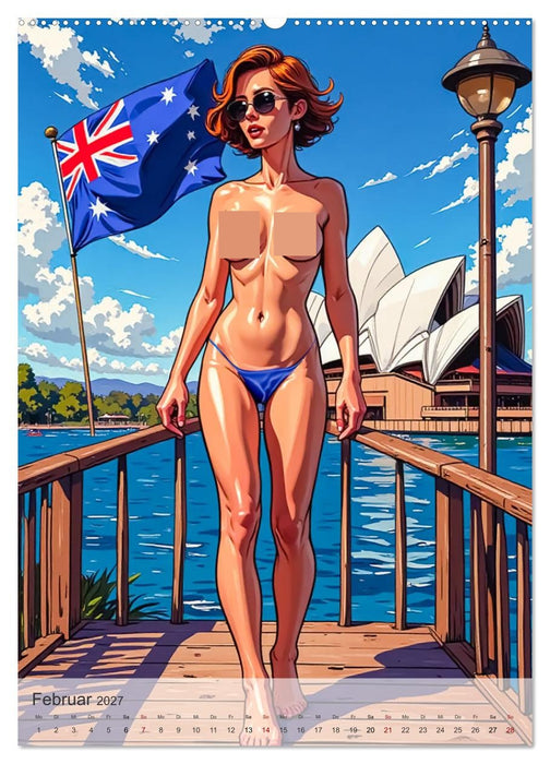Spicy World - Heißes Australien (CALVENDO Wandkalender 2027)