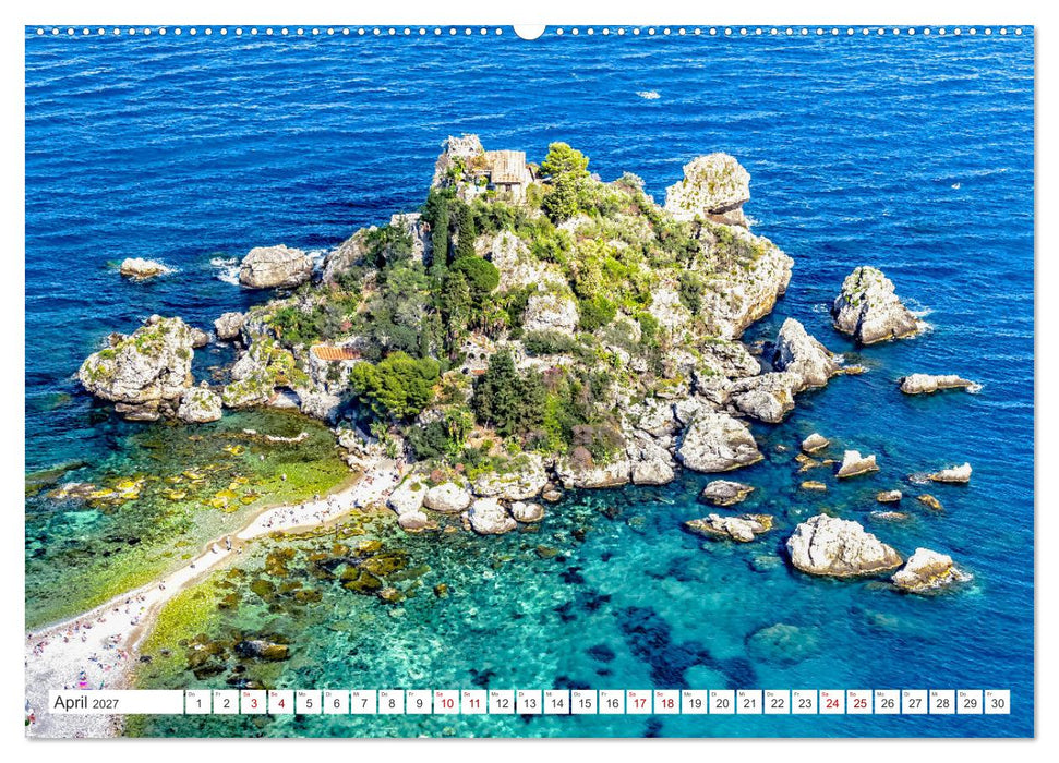 Italien - Inselparadiese von Capri bis Alicudi (CALVENDO Wandkalender 2027)