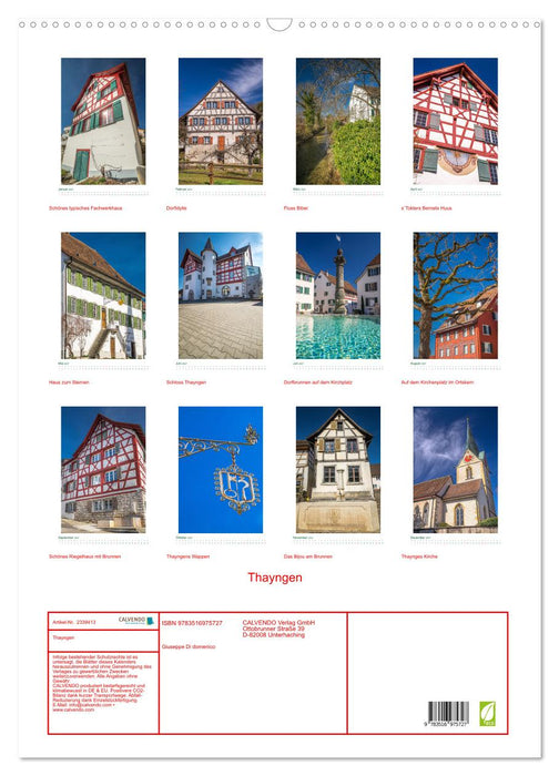 Thayngen (CALVENDO Wandkalender 2027)
