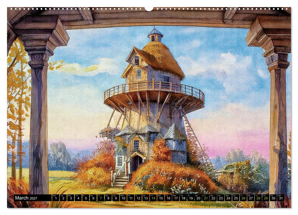 Visions of a Fairytale World (CALVENDO Monthly Calendar 2027)
