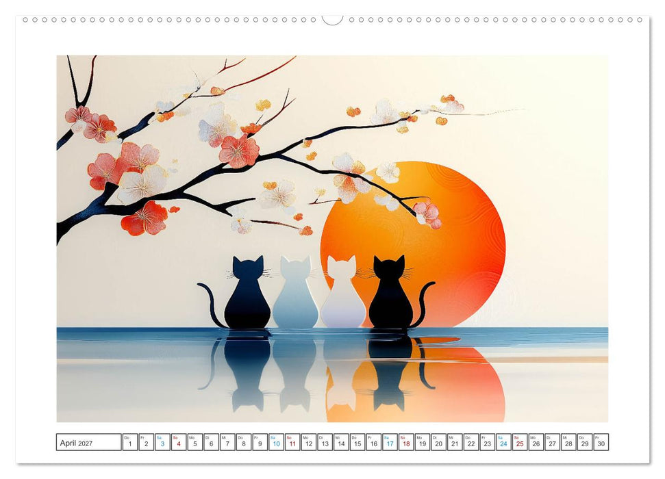 Schnurren, Springen, Streiche spielen (CALVENDO Premium Wandkalender 2027)
