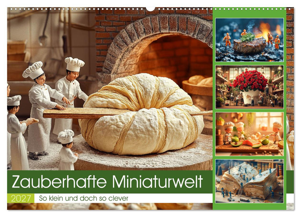 Zauberhafte Miniaturwelt (CALVENDO Wandkalender 2027)
