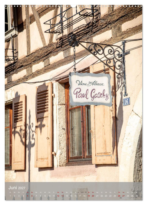 EGUISHEIM Eins der schönsten Dörfer Frankreichs (CALVENDO Wandkalender 2027)