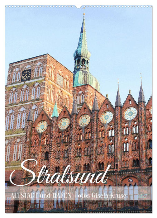 Stralsund - Altstadt und Hafen (CALVENDO Wandkalender 2027)