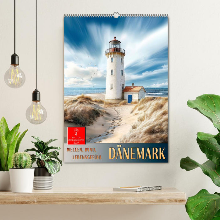 Dänemark - Wellen, Wind, Lebensgefühl (CALVENDO Wandkalender 2027)