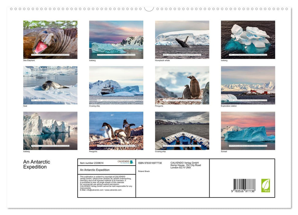 An Antarctic Expedition (CALVENDO Premium-Calendar 2027)
